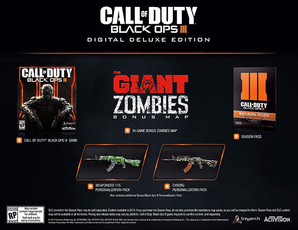 Call of Duty: Black Ops 3 Digital Deluxe Edition