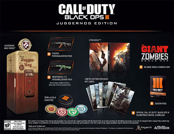 Call of Duty: Black Ops 3 Juggernog Edition